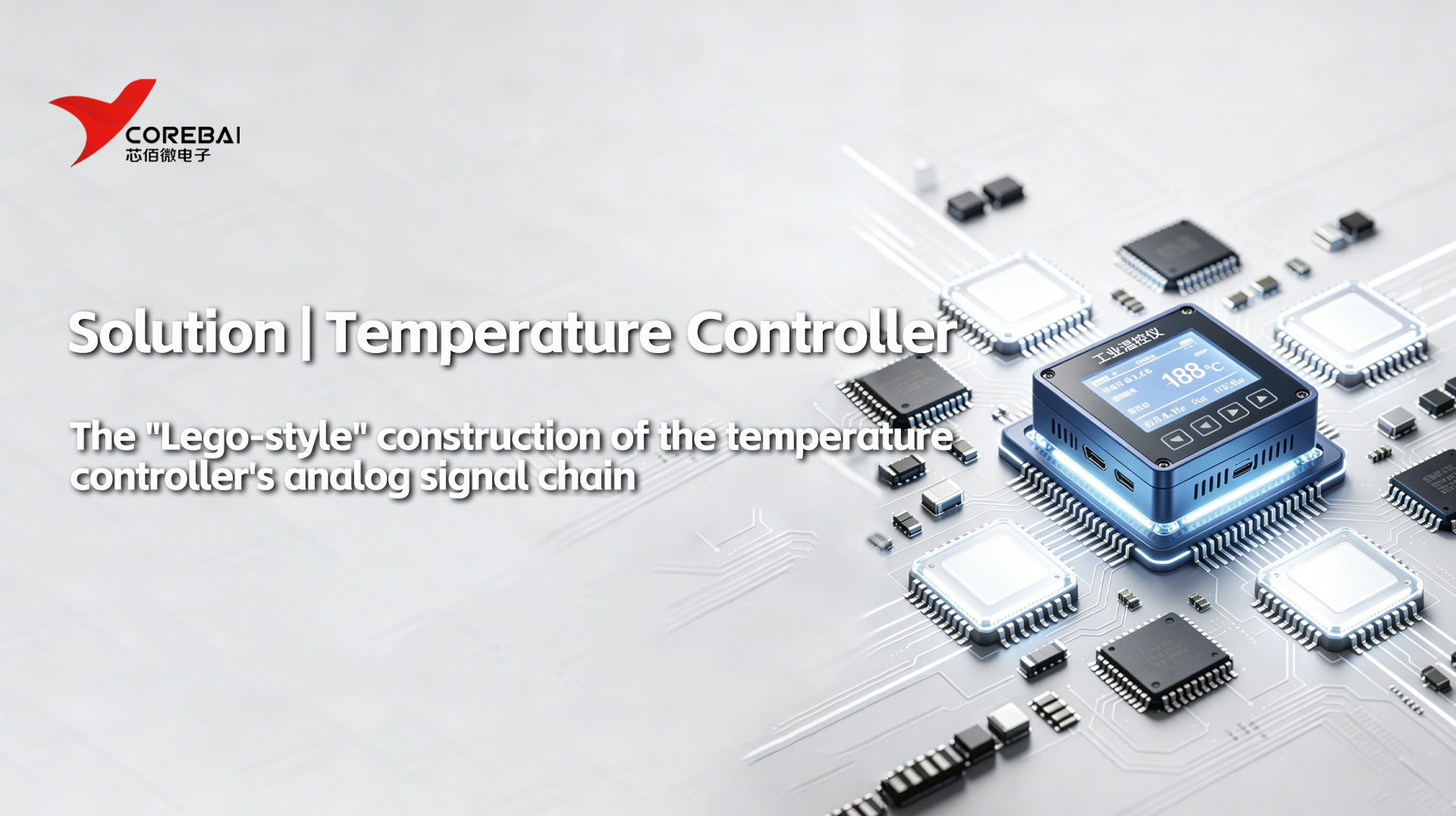 Please keep this guide on the "Lego-style" construction of the temperature controller's analog signal chain.